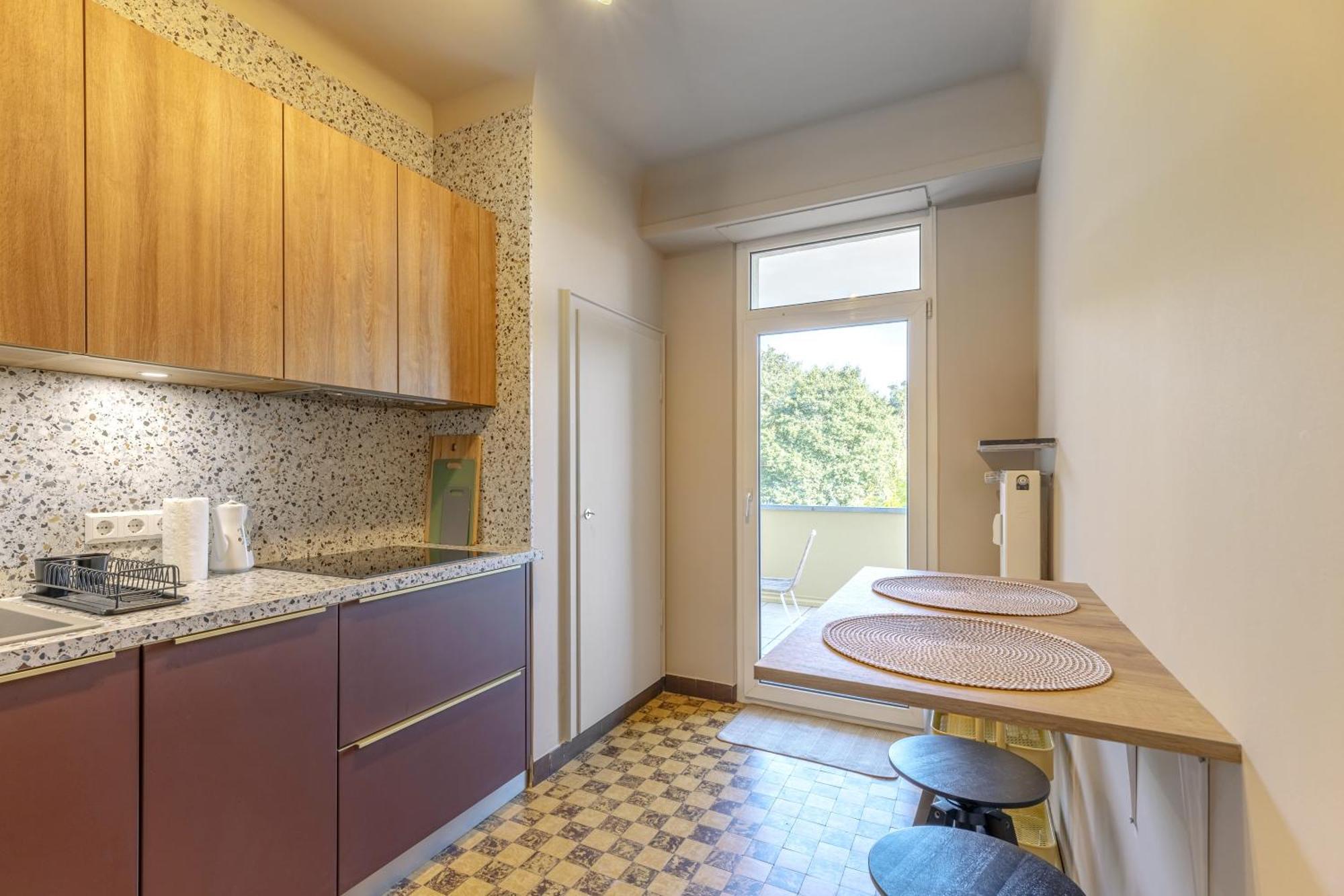 Apartment Elegant 2br In With Balcony & Wifi Luxembourg